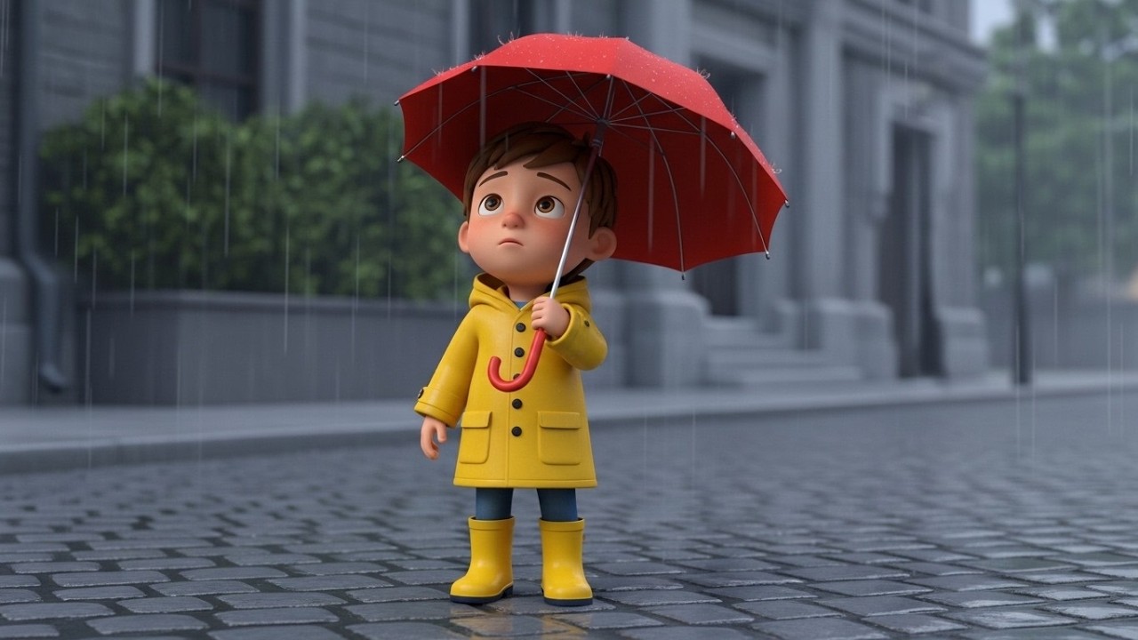 Rain, Rain, Go Away ☔ | Classic Nursery Rhyme for Kids | Fun Sing-Along Song