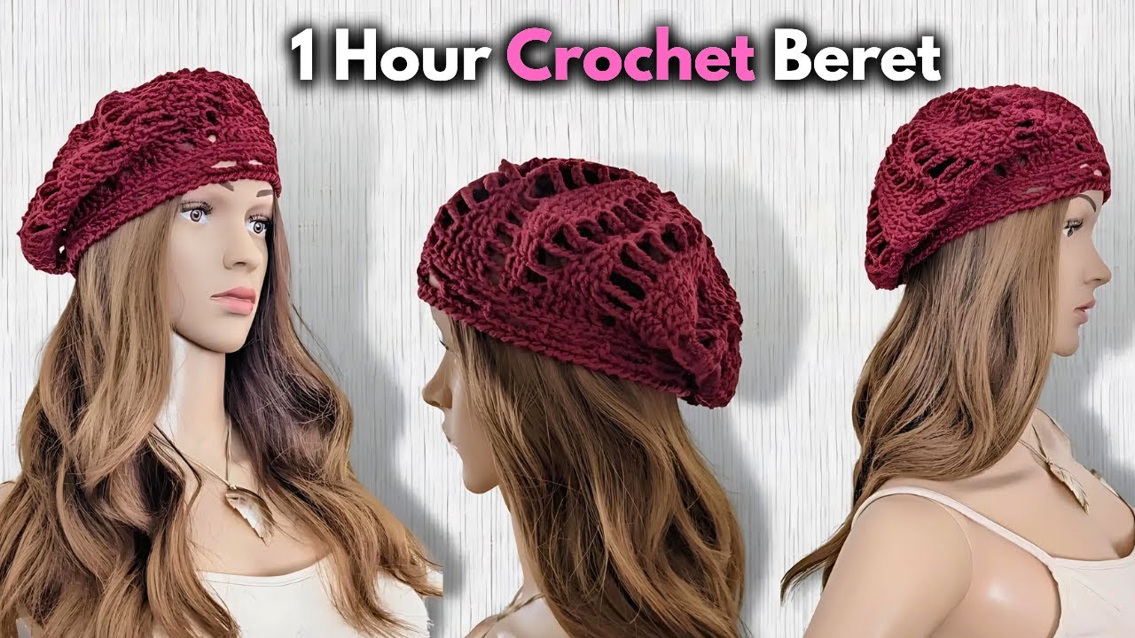 Vintage From 1991: How To Crochet A One Hour Beret