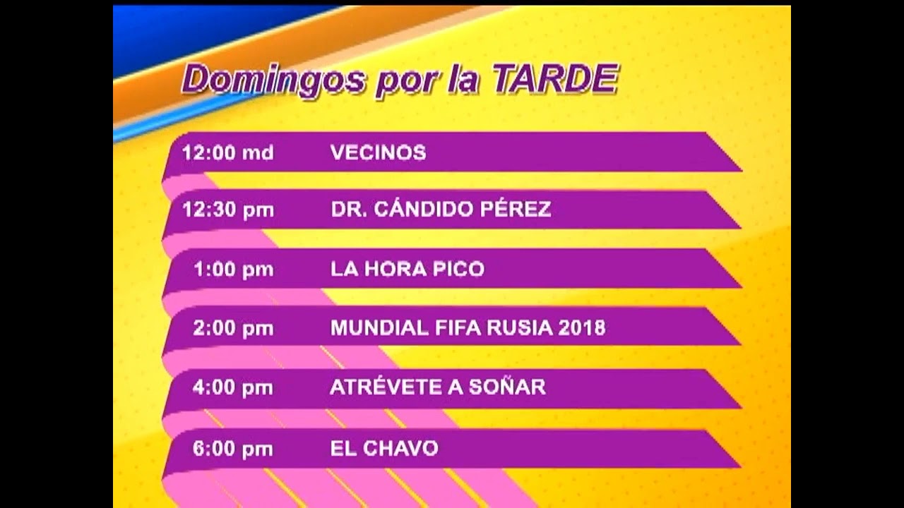 Domingos por la Tarde en Canal 11 de Ratensa (2020) con El Chavo