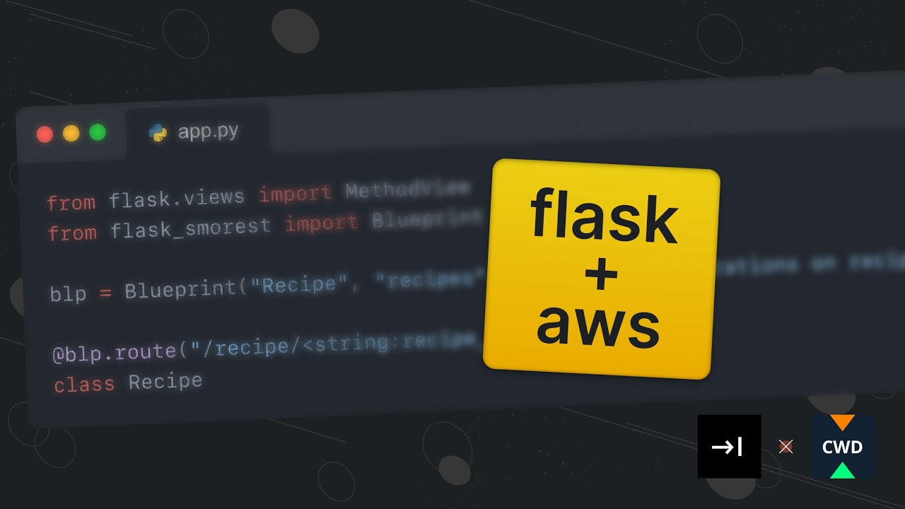 Build a Flask API and deploy it to AWS feat. Cloud with Django