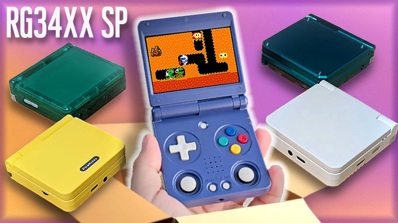 Сравнение Anbernic RG34XX SP: НОВЫЙ король бюджетных раскладушек?