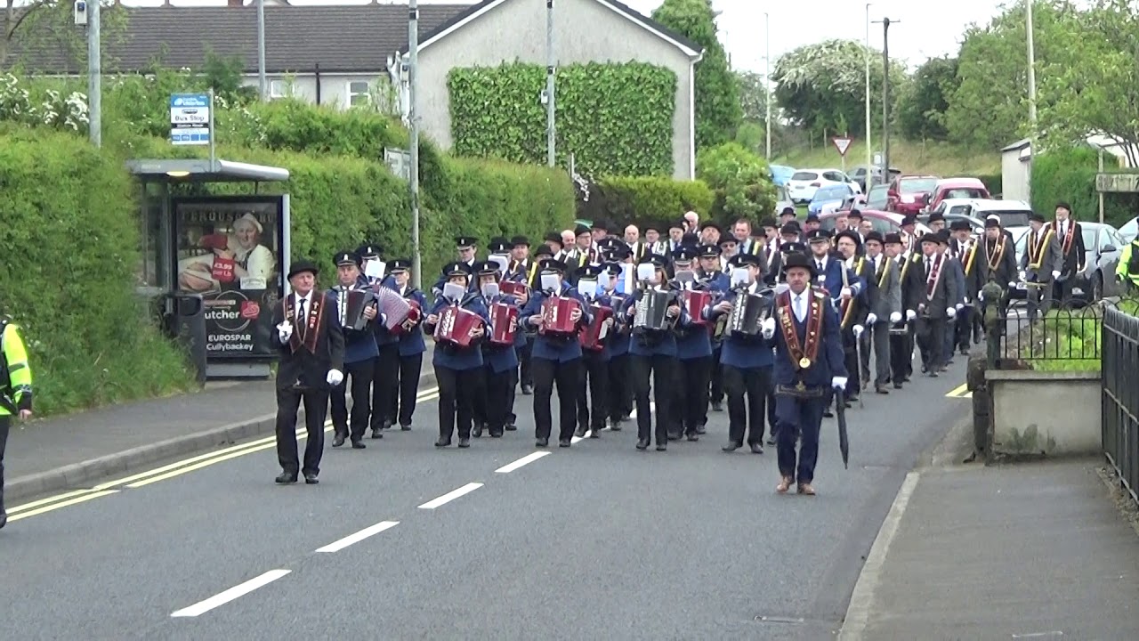 Milltown Accordion Band @ Cullybackey RBP Service 2019