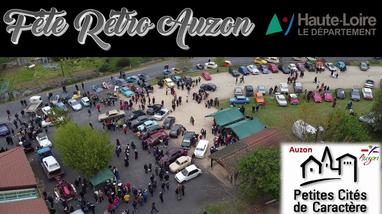 5 édition de la fête RETRO à AUZON (Haute Loire)