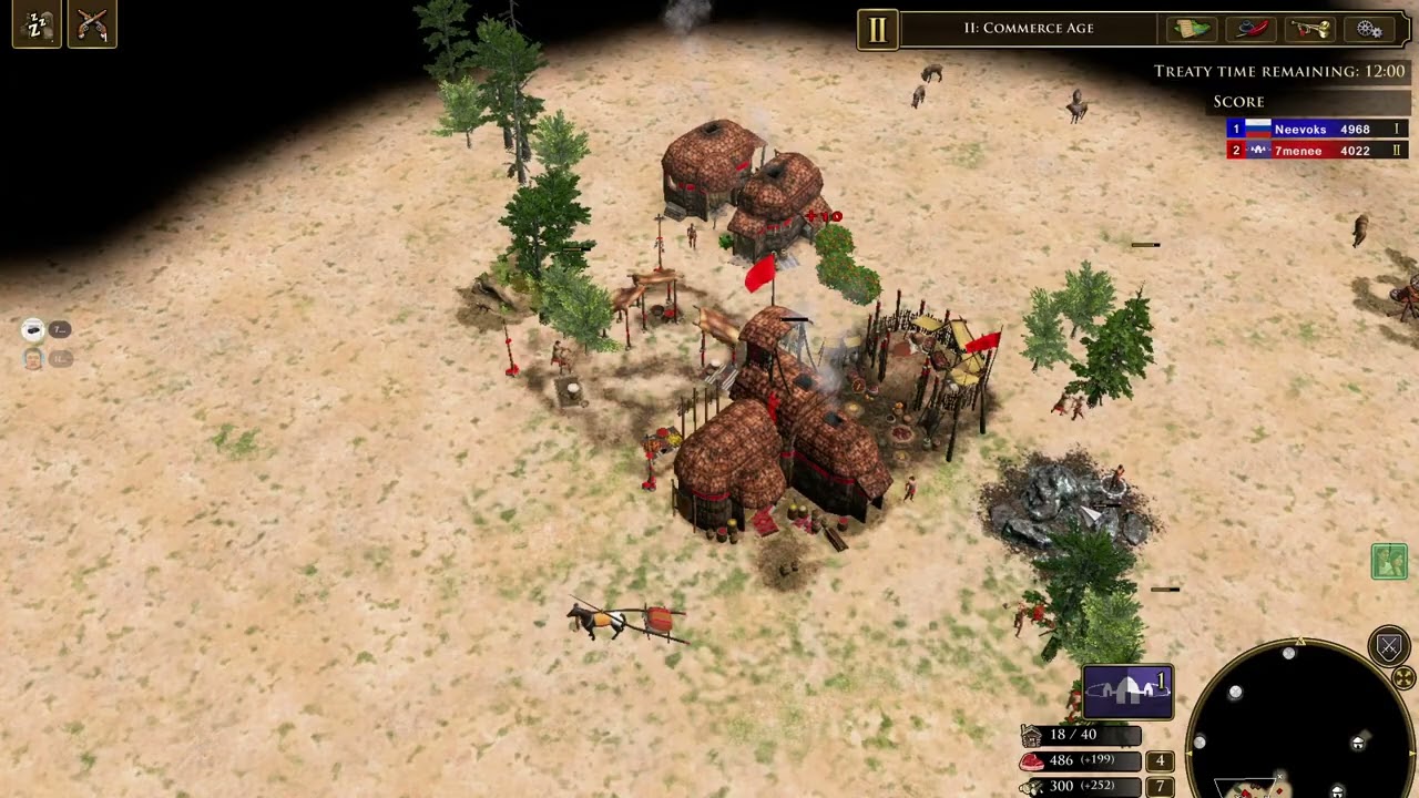 Age Of Empires 3 Online Gameplay