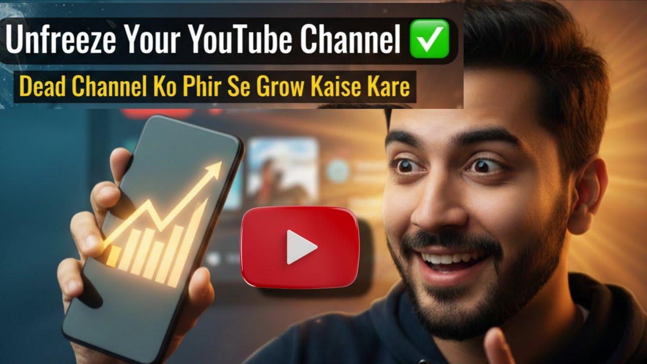 Unfreeze Your YouTube Channel ✅ | Dead Channel Ko Phir Se Grow Kaise Kare 2026