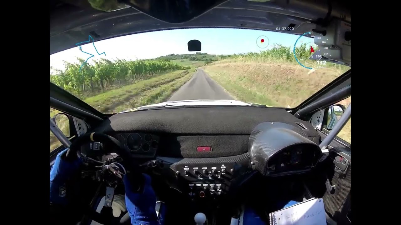 Rallye des Vins de Chinon et du Véron 2023 ES6 Raphaël Renard/Antoine Renard