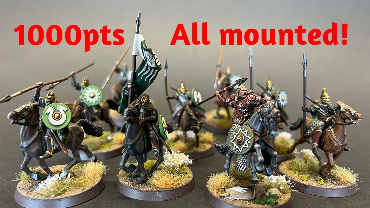 The Riders of Eomer Legendary Legion - How to get 1000 Points on horseback