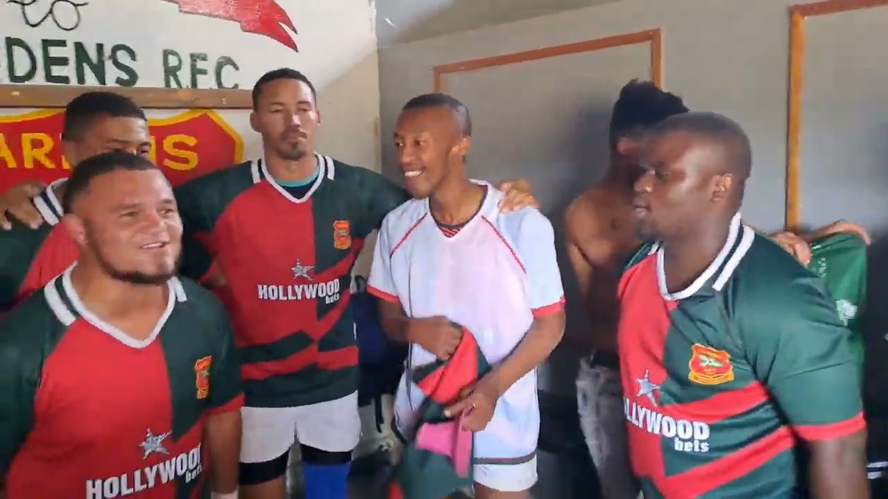 Gardens Rugby Club first reserve team pre-match song