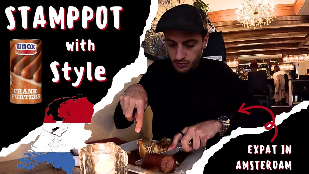 Вкус голландской культуры — итальянский эмигрант пробует Stamppot!