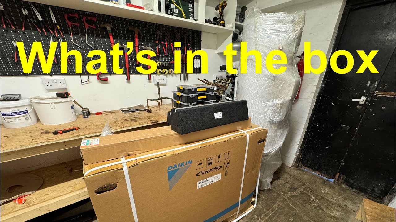 MY biggest unboxing video yet, The Daikin Altherma 3m heat pump and the Altherm world heat cylinder.