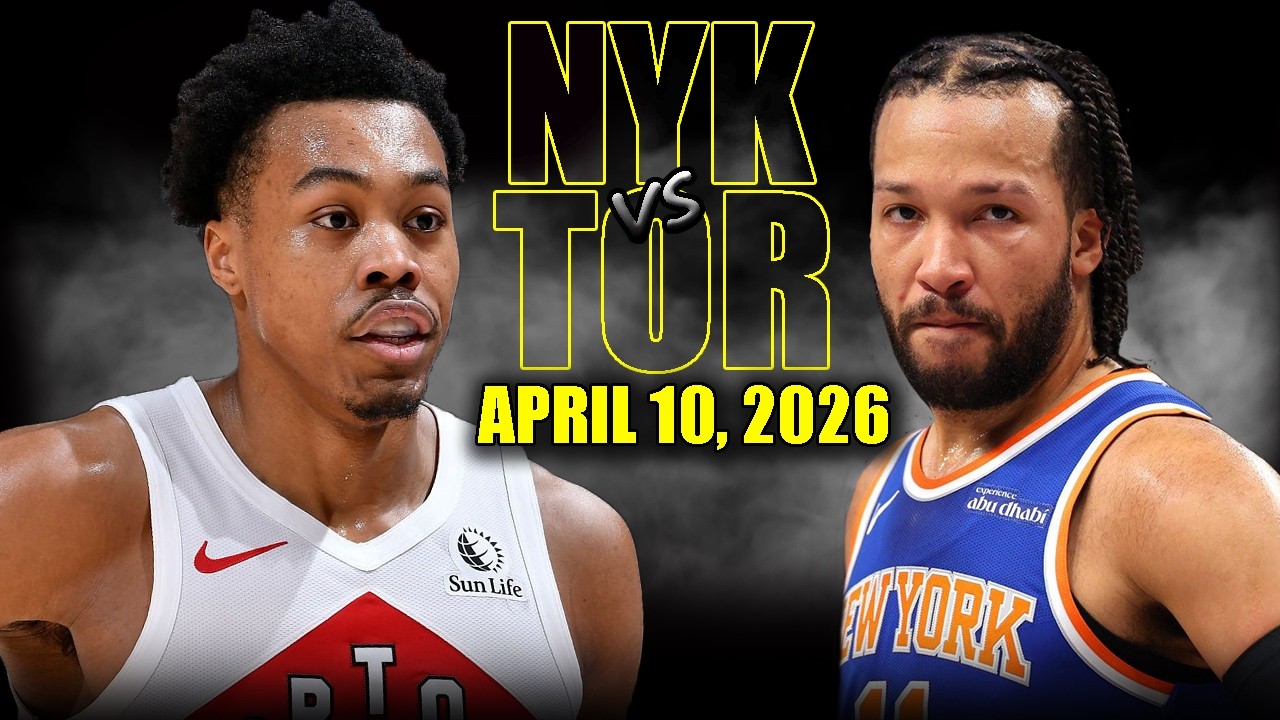 New York Knicks vs Toronto Raptors Full Game Highlights &ndash; April 10, 2026 | NBA Season