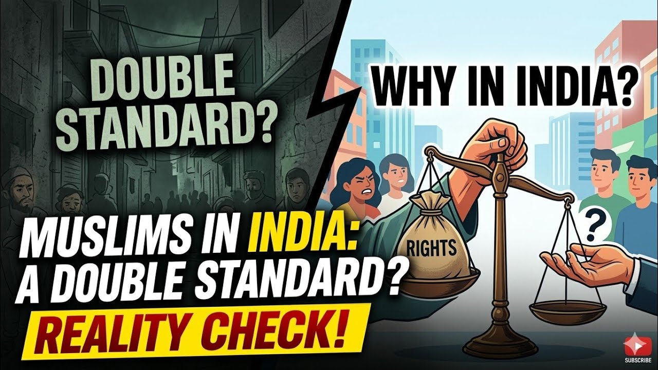 Why double standard with Muslim in india🤔 