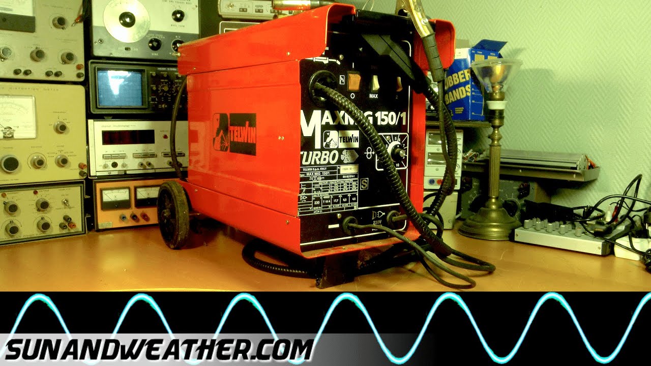 MIG Welder Troubleshooting and Repair - Telwin Maxmig 150/1 Turbo