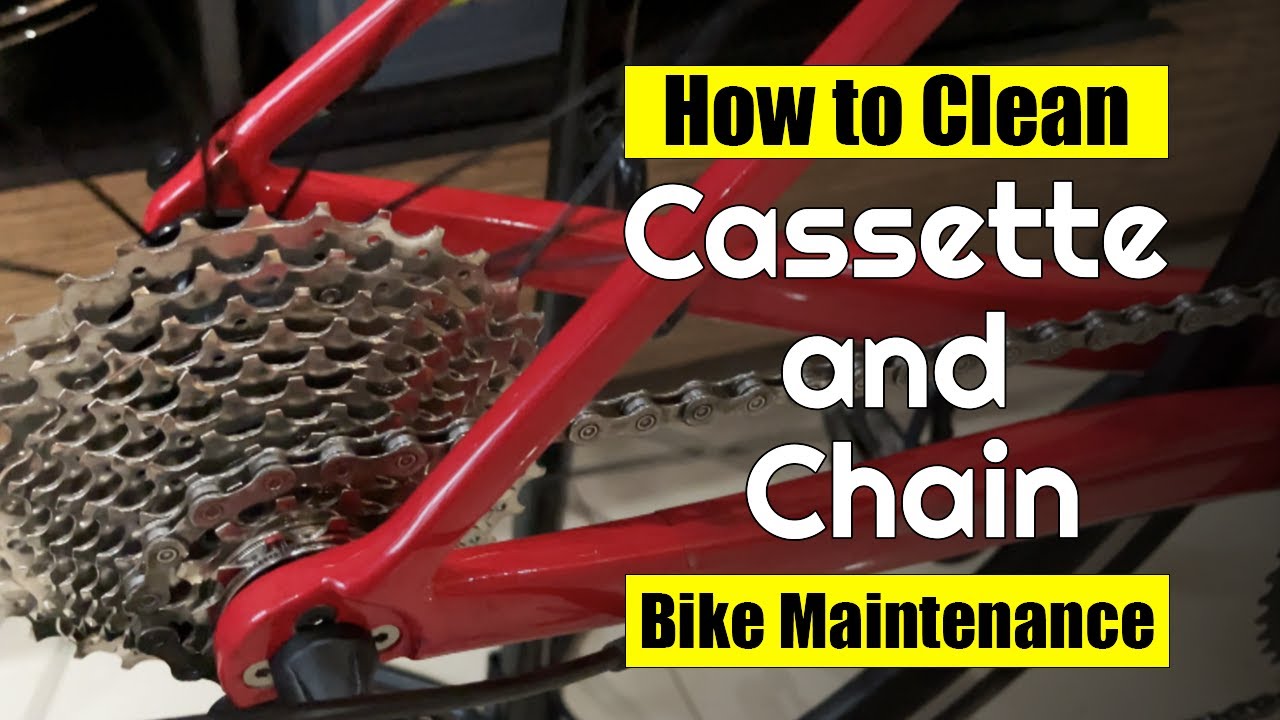 How to Clean your dirty Cassette and Chain - Singapore Cycling Beginner Guide