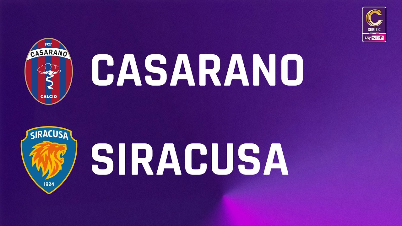 Casarano - Siracusa 1-1 | Gli Highlights | 30ª giornata di Serie C Sky Wifi 2025/2026