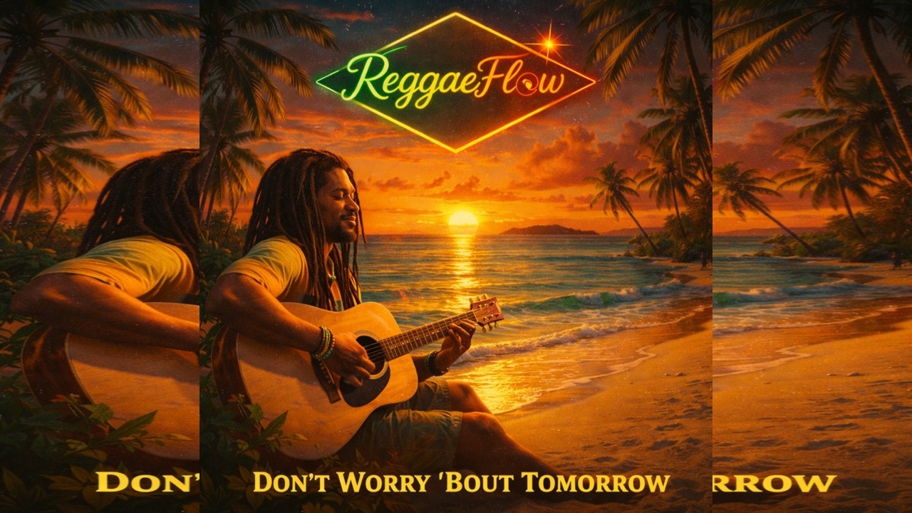 ReggaeFlow - Don't Worry 'Bout Tomorrow Visualizer | Reggae Chill Vibes