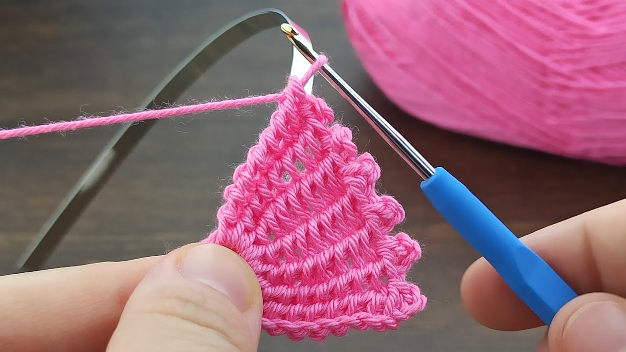 Great ✅ Very easy Tunisian crochet bow making buckle or crown