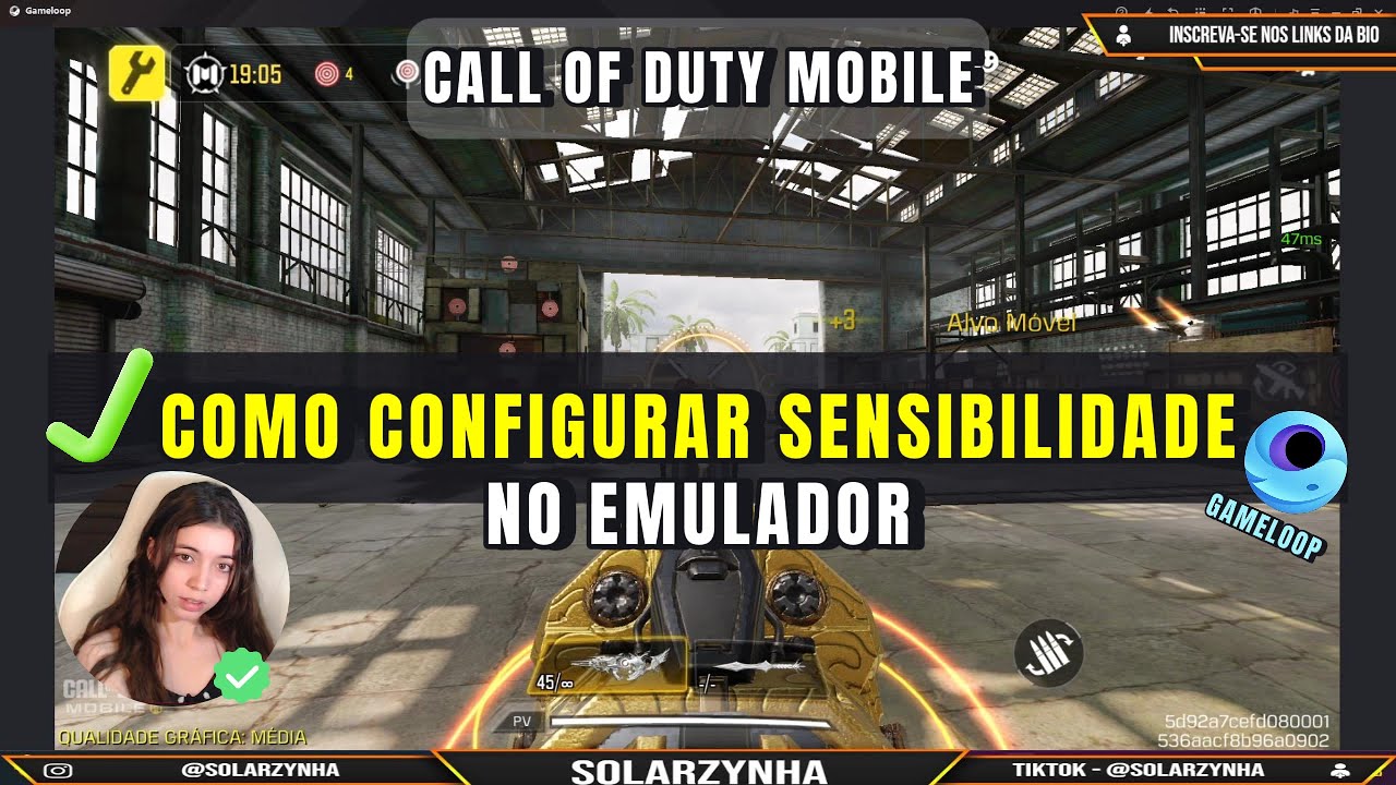 COMO CONFIGURAR SENSIBILIDADE NO EMULADOR #codmobile #callofdutymobile #callofduty #gameloop #codm
