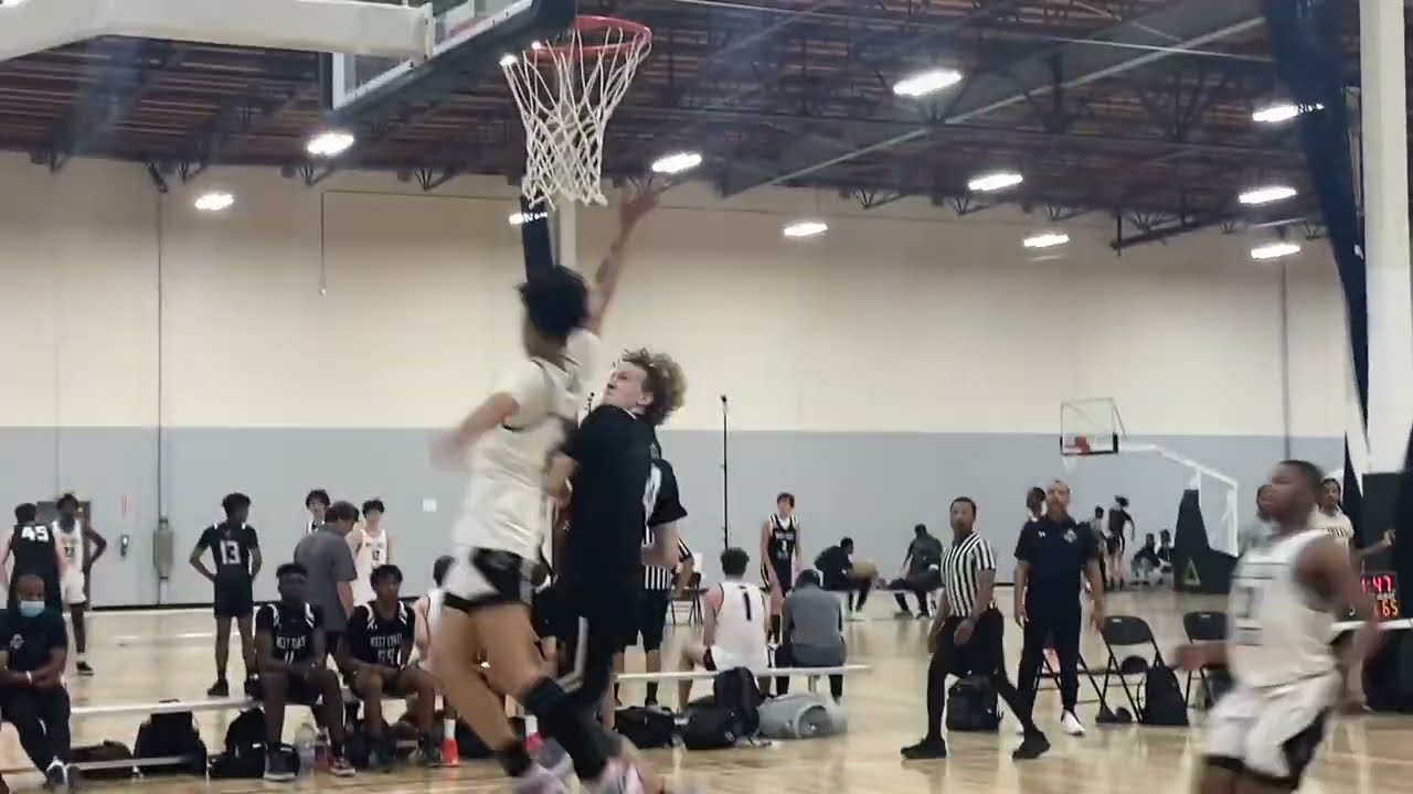 Zach Bauman hit 13 three pointers as 16U WCE - Harper wins