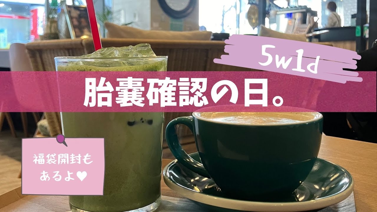 胎嚢確認の日。#体外受精 #32歳