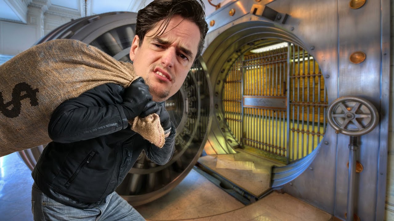Kan je een bank in je eentje beroven?