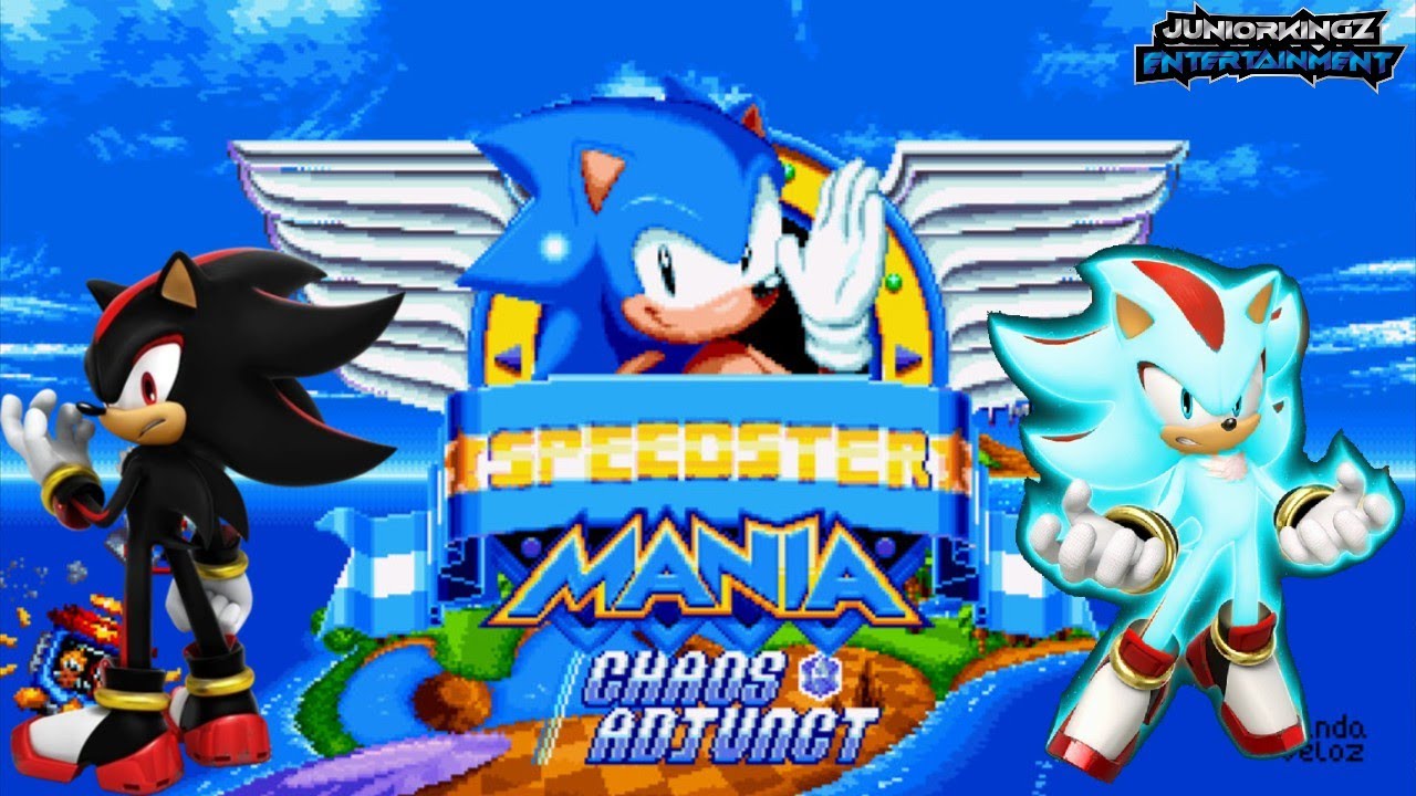 Sonic Mania - ( Speedster Mania Chaos Adjunct Ep: Shadow ) Full Game Walkthrough