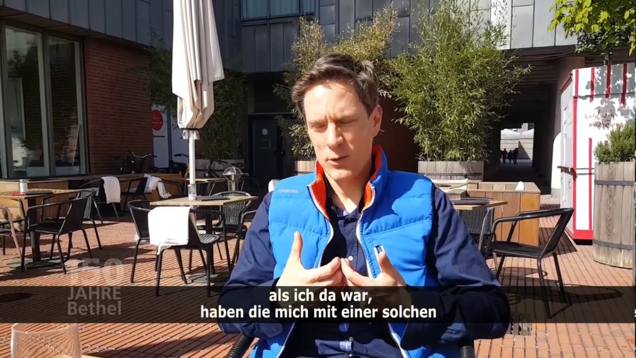 Bethel-Botschafter Sven Lorig