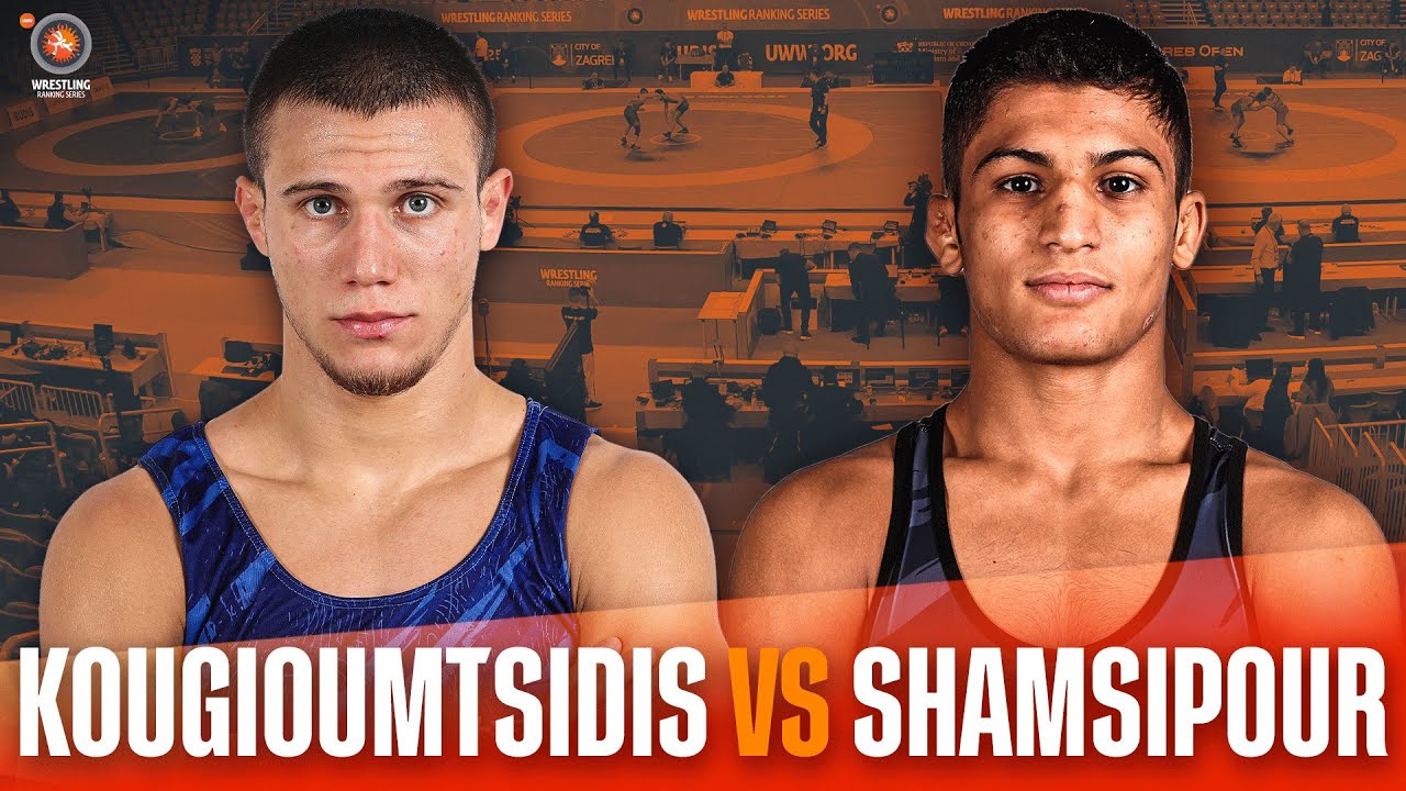 Abolfazl SHAMSIPOUR (IRI) shocks reigning world champ Georgios KOUGIOUMTSIDIS (GRE)