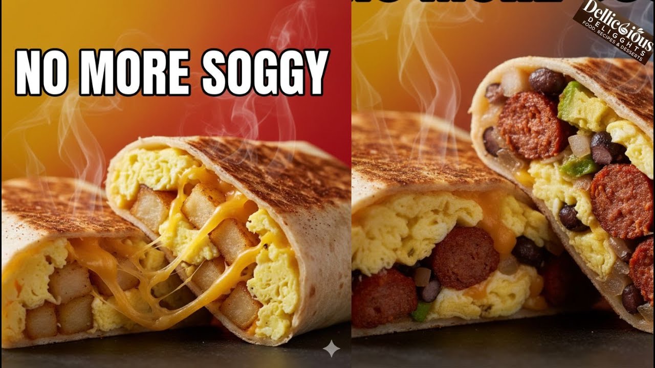 I Finally Made the Perfect Breakfast Burrito (No More Soggy Eggs)