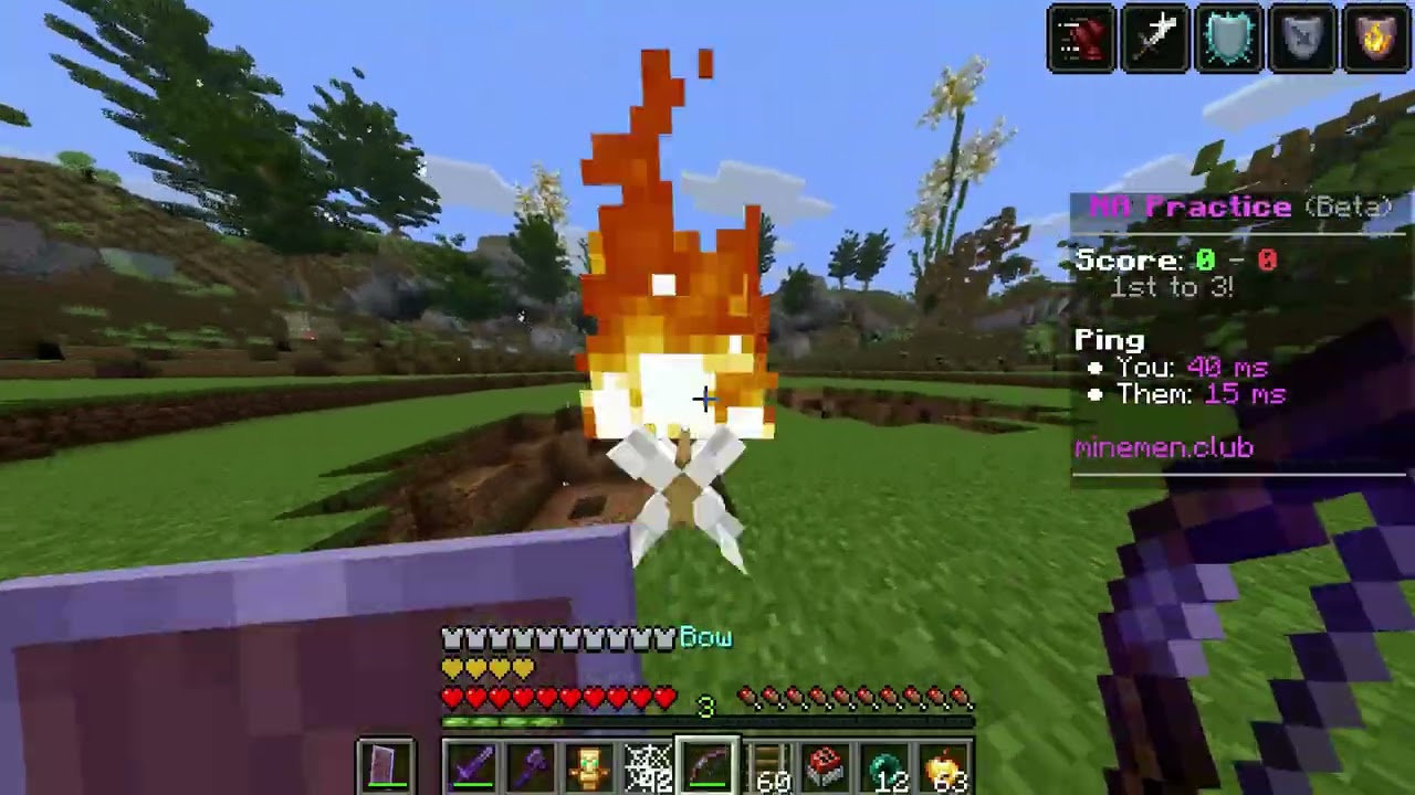 Training to be Canada's best Minecraft pvper pt. 2 (NEVER GIVE UP!)