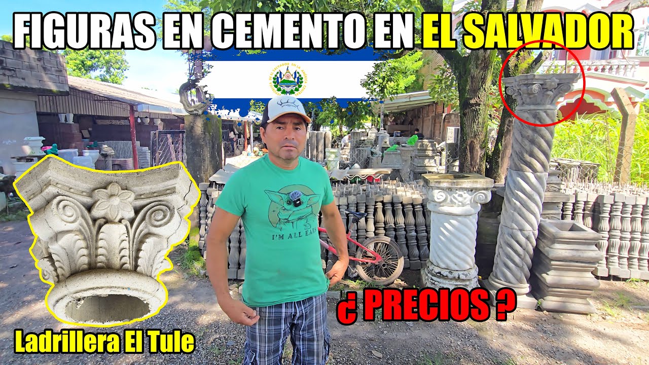 PRECIO DE LAS DECORACIONES DE CEMENTO EL SALVADOR 🇸🇻😱