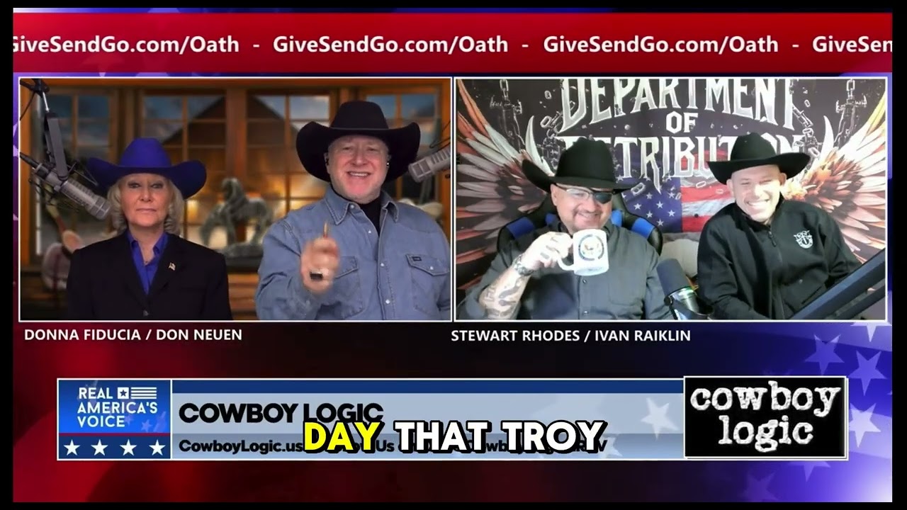 Cowboy Logic | Segment 7 | Guests: Stewart Rhodes (J6er) and Ivan Raiklin | Part 1