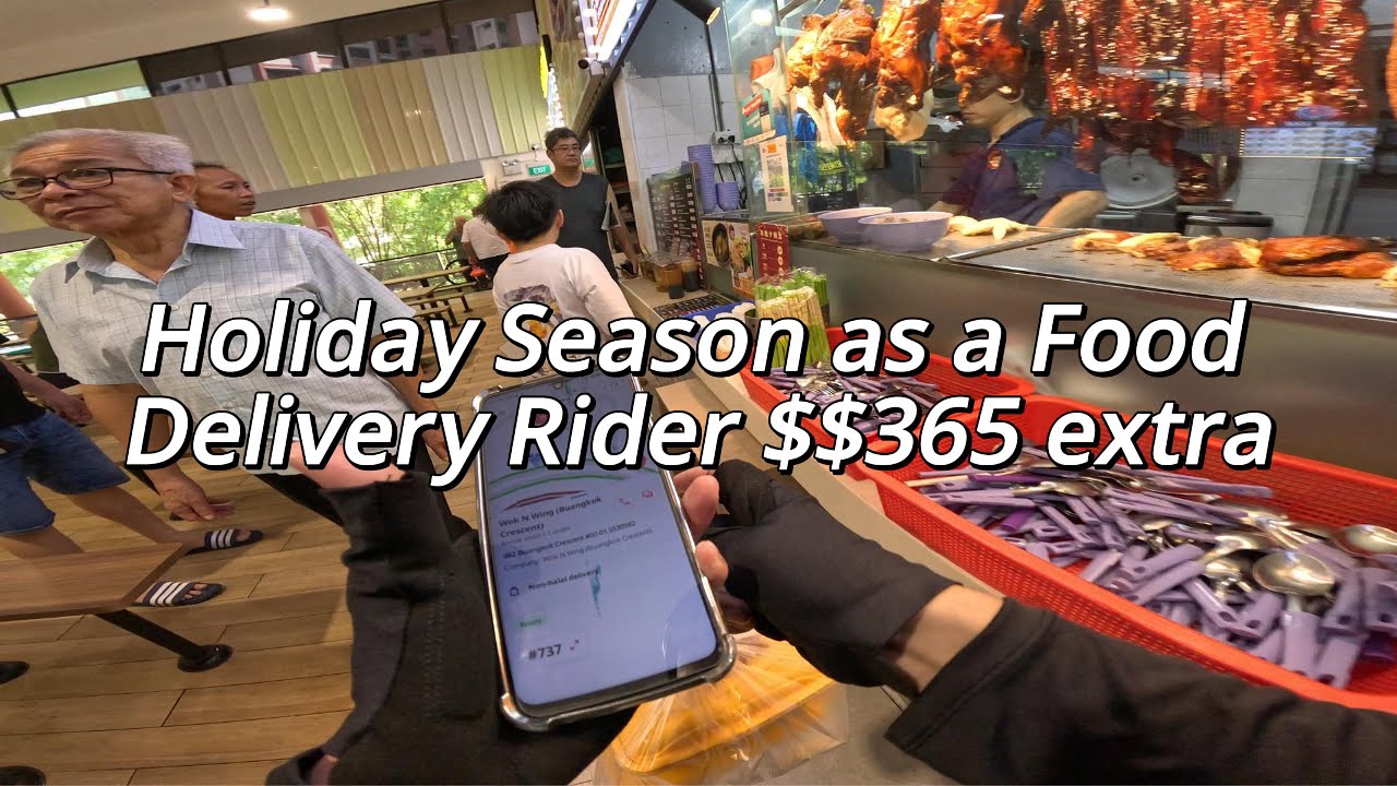 Holiday Season as a Food Delivery Rider part 1