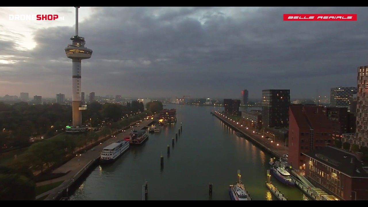 Rotterdam, Sunrise over Coolhaven (re-edit)