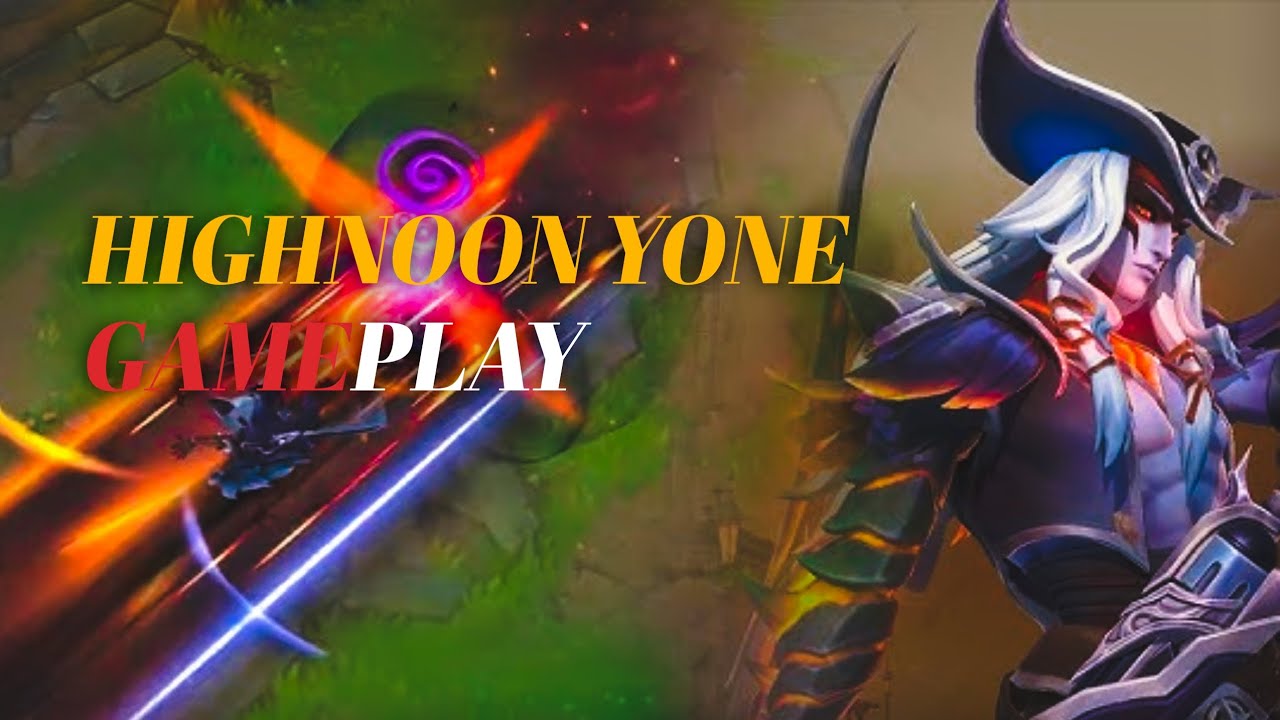Highnoon Yone Wildrift FULL GAMEPLAY | Dzio  