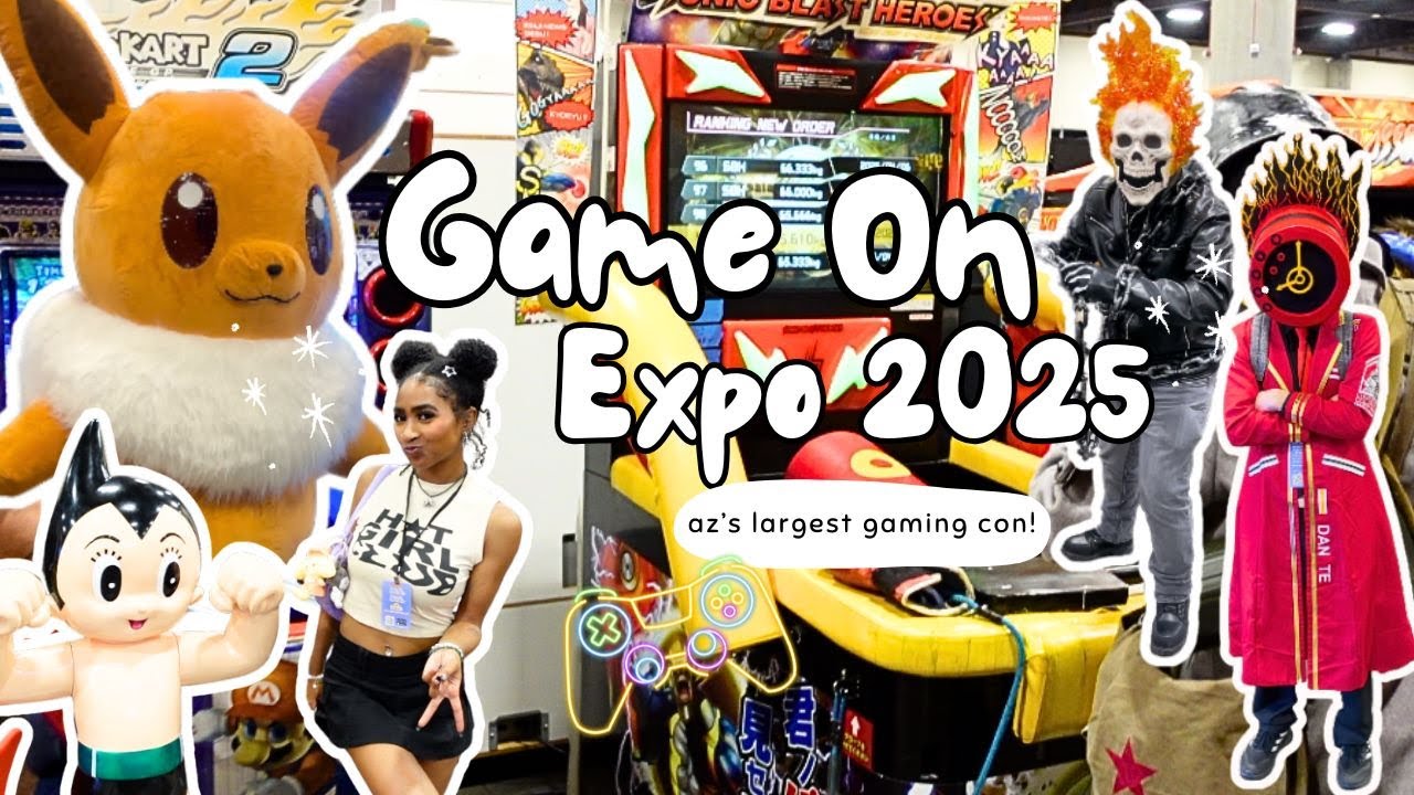 Game On Expo 2025 Walkthrough 🎮  Anime, Music & Esports 🕹️ | Arizona's Largest Gaming Convention ⭐️