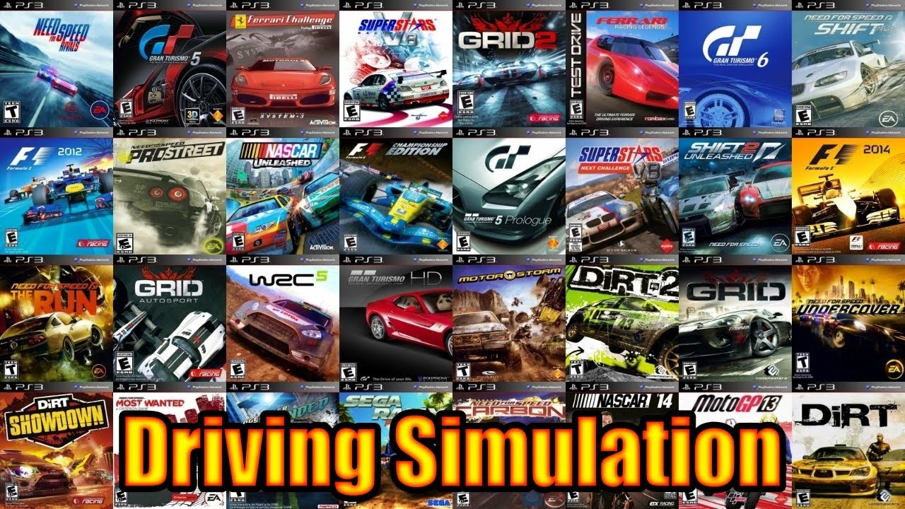 My Top 37 Best PS3 Driving Simulation Games All of Time!