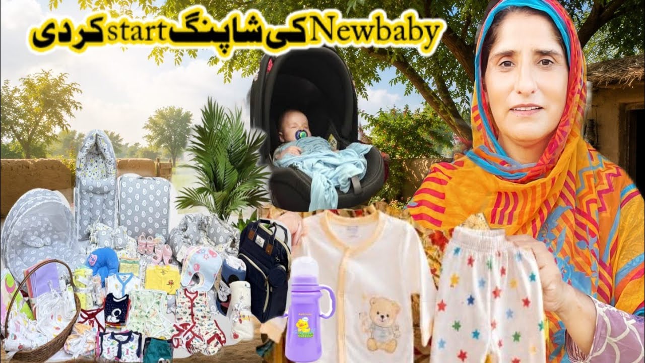 New Born Baby Shopping Begins | Rainy Day & Homemade Kadhi Pakora | Irma's family vlog 