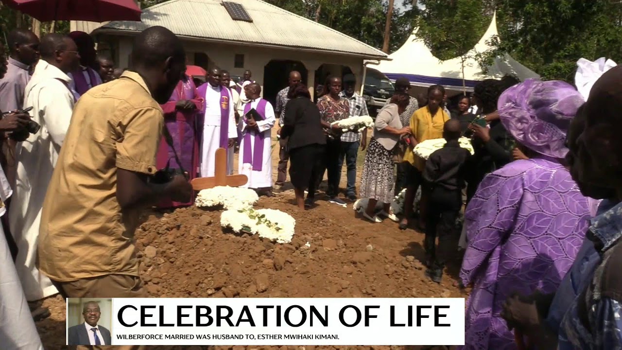 BURIAL SERVICE OF THE LATE MWALIMU WILBERFORCE MWANGA WANGALWA