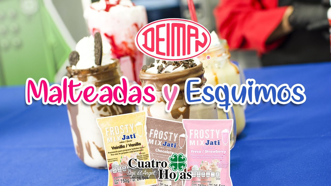 Malteadas y Esquimos con Frosty Mix