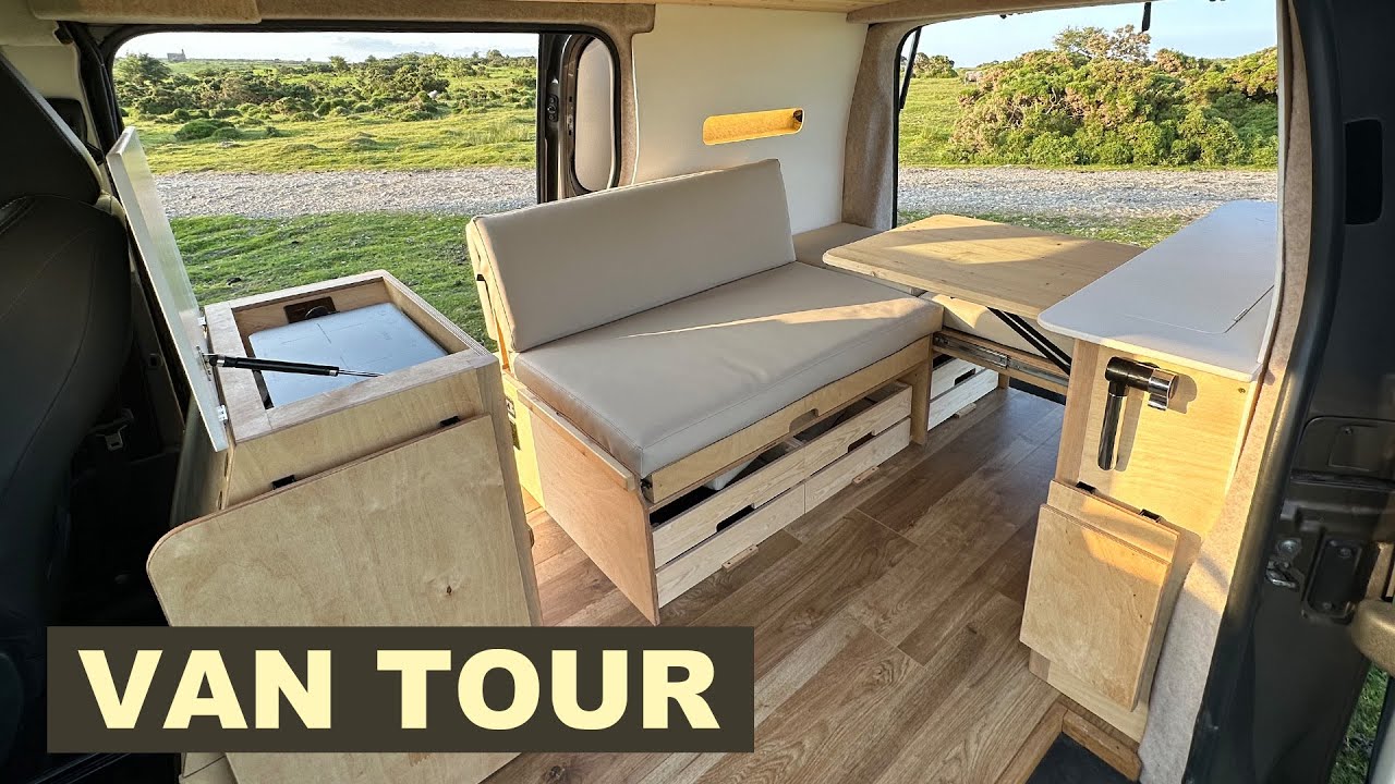 Yacht Designer Builds A Toyota Proace Camper - Full Tour (Part 1)