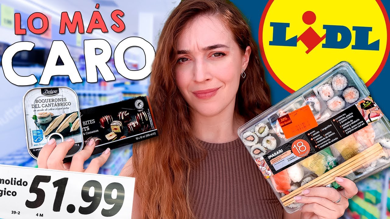 24H COMIENDO LO MÁS CARO DE LIDL| Atrapatusueño