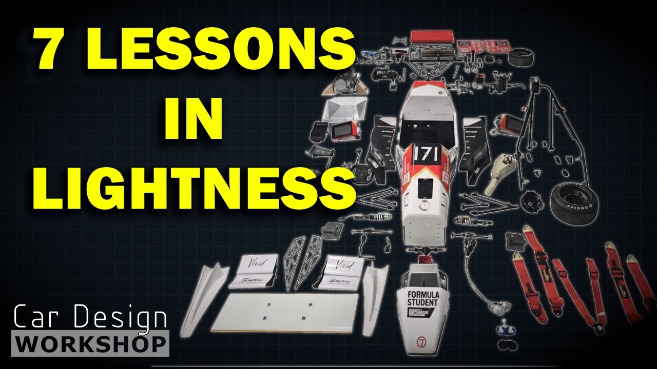7 Lessons Formula SAE / Student teaches us about Building Lightweight Cars