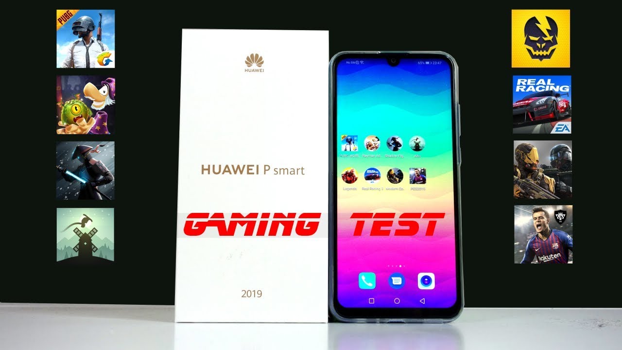 Game Test Huawei P Smart 2019 in 8 AWESOME GAMES