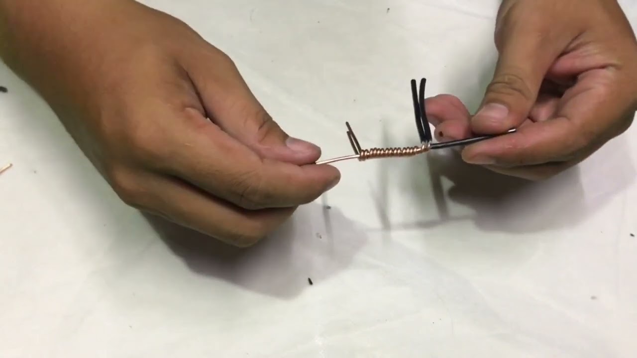 Common Electrical Wire Splices and Joints: Duplex Cross Joint