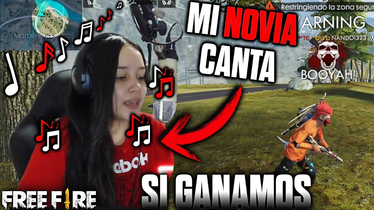 SI GANAMOS ESTA PARTIDA EN CLASIFICATORIA MI NOVIA CANTA UNA HERMOSA CANCIÓN *SALE BIEN* •FREE FIRE•
