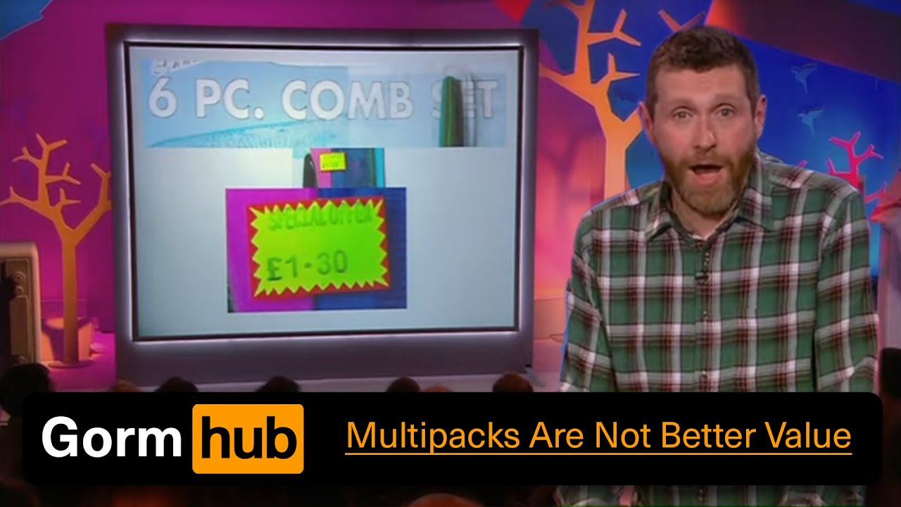 Dave Gorman: Multipacks are Not Better Value | Modern Life is Goodish