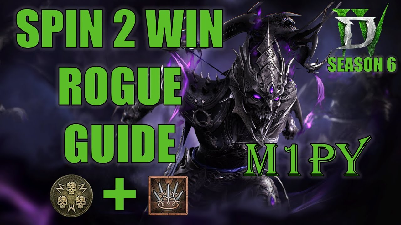SPIN TO WIN ROGUE IS BEST - Dance of Knives Victimize Build Guide Diablo 4 Season 6 Vessel of Hatred