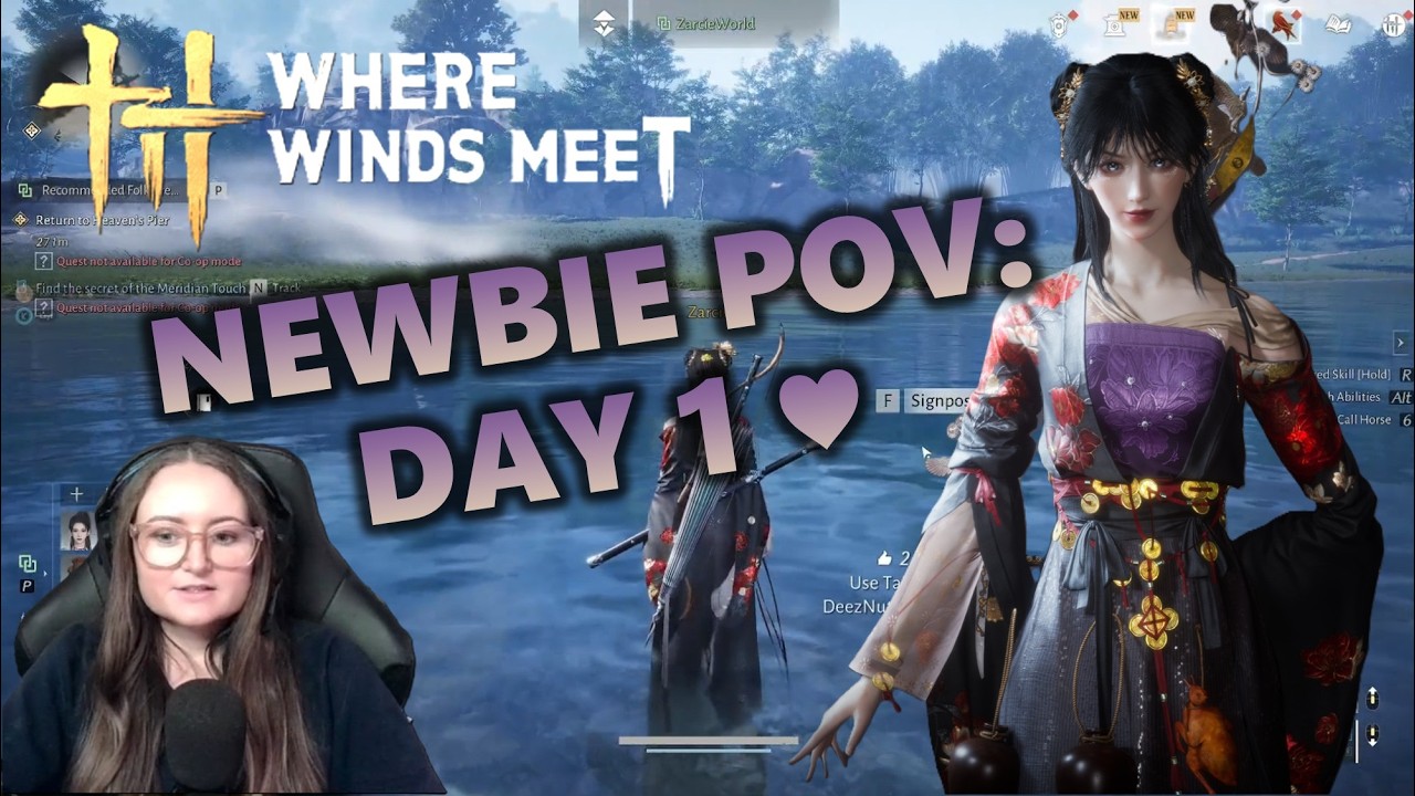 Listening to the Winds: My First Playthrough Day 1 | Where Winds Meet