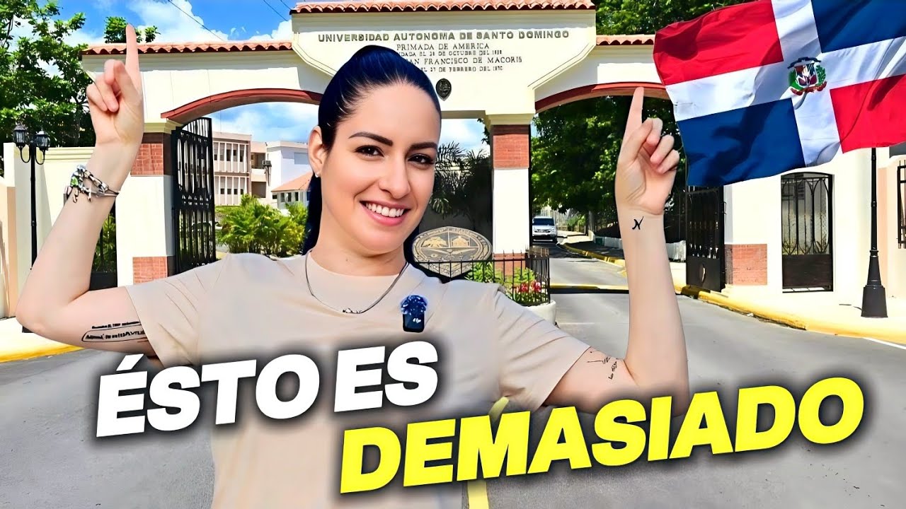 😱NUNCA imaginé que una Universidad en República Dominicana fuera así 🇩🇴